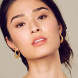 Satya - Interwoven Gold Hoop Earrings