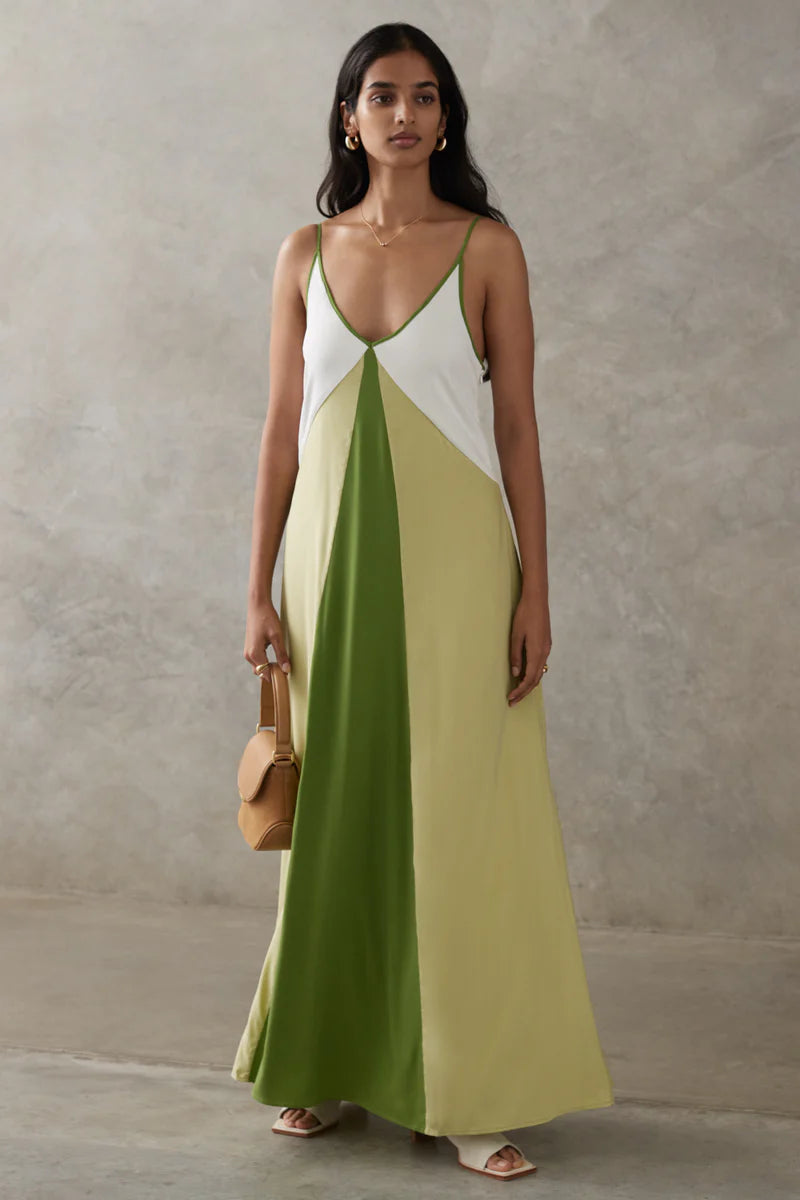 SANCIA - The Prima Dress - Palm