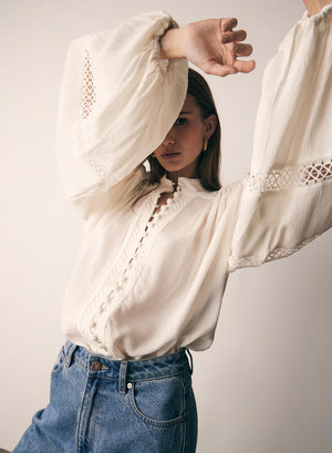 ESMAEE - Harp Blouse - Ivory