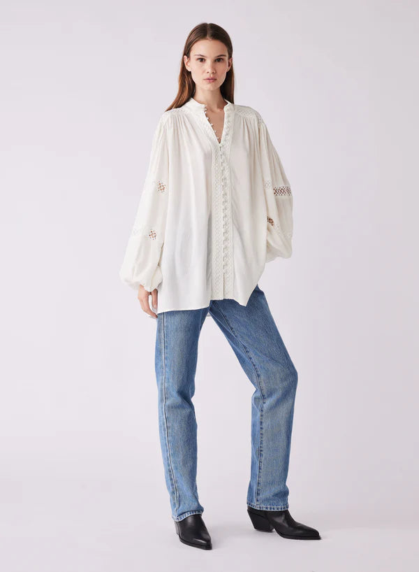 ESMAEE - Harp Blouse - Ivory