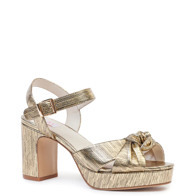 Kathryn Wilson - Christelle Heel - Gold Print – Gigi Belle Boutique