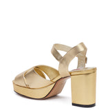 KATHRYN WILSON - Emilia Heel - Gold Calf