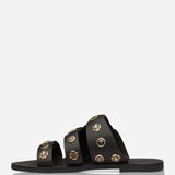 SOL SANA - Eastwood Slide - Black / Gold