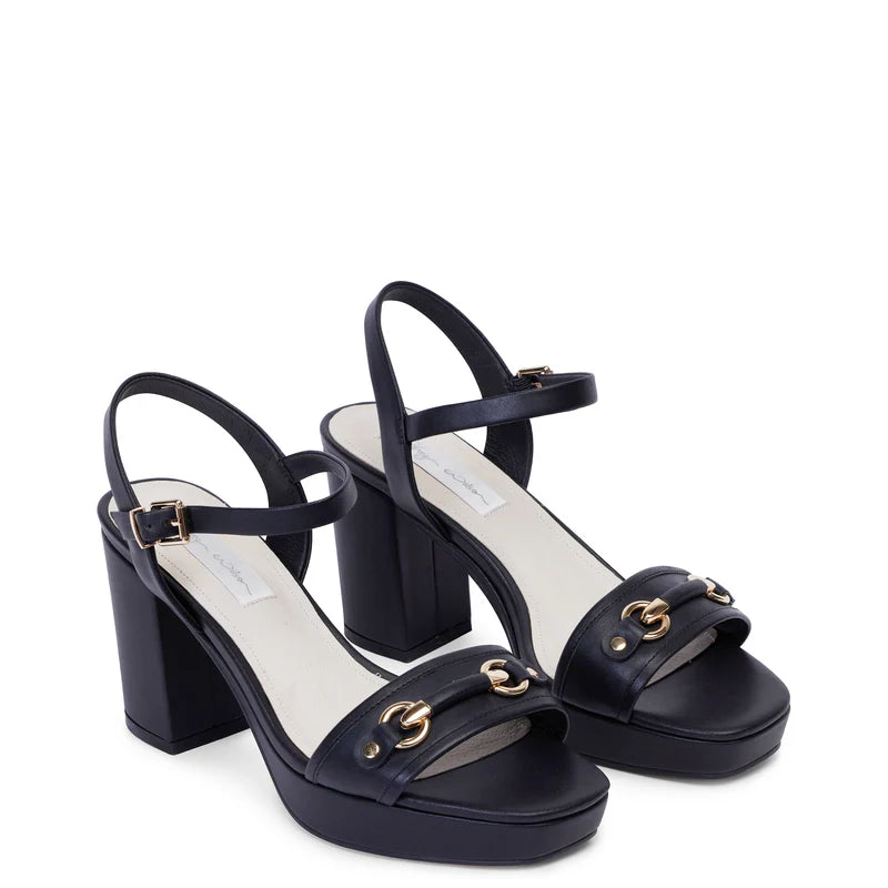 KATHRYN WILSON - Olivia Heel - Black Calf