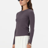 ELKA COLLECTIVE - Nola Long Sleeve Top - Slate