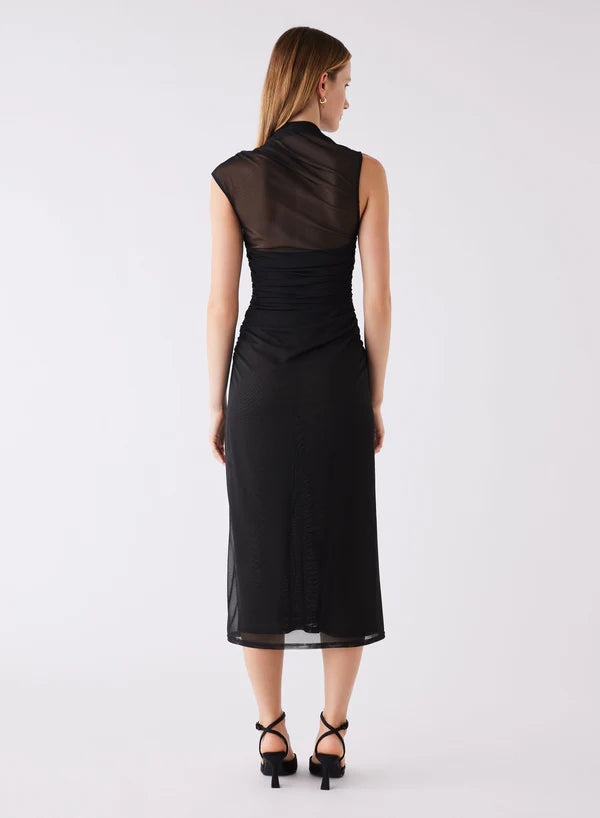 ESMAEE - Viola Midi Dress - Black