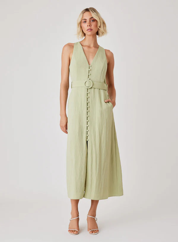 ESMAEE - Ritual Midi Dress - Fern