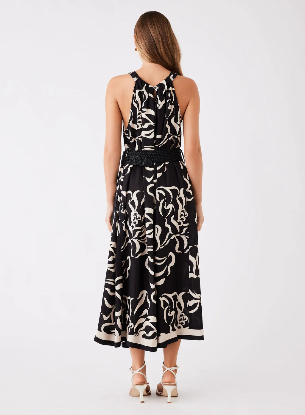 ESMAEE - Sandy Wave Midi Dress