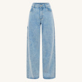 ROWIE - Silvie Organic Straight Jeans - Vintage Denim