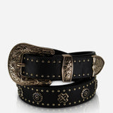 SOL SANA - Eastwood Belt - Black / Gold