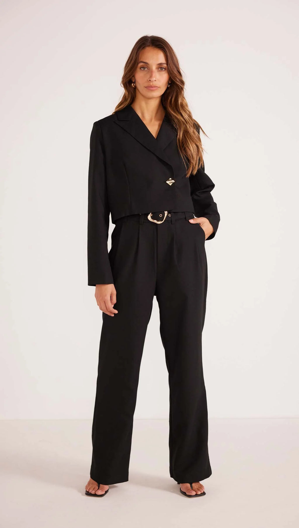 MINK PINK - Nora Cropped Blazer