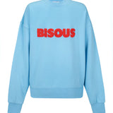 ARAMINTA JAMES - Bisous Sweatshirt - Ice Blue