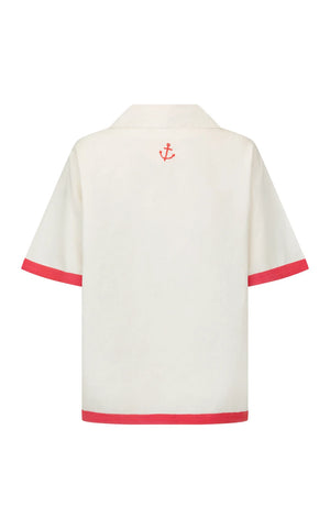 ARAMINTA JAMES - Del Mar Shirt Set - Lobster Red