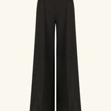 SHONA JOY - Amura High Waisted Wide Leg Pant - Black