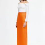 ACLER - Balderstone Skirt - Tangerine