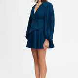 ACLER - Rhodes Mini Dress - Sea