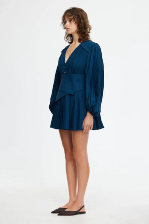 ACLER - Rhodes Mini Dress - Sea