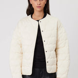 REMAIN - Ava Quilted Jacket - Ivory