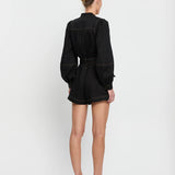 KIVARI - Ada Playsuit - Black