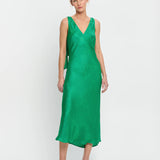 KIVARI - Adriana Midi Dress - Emerald