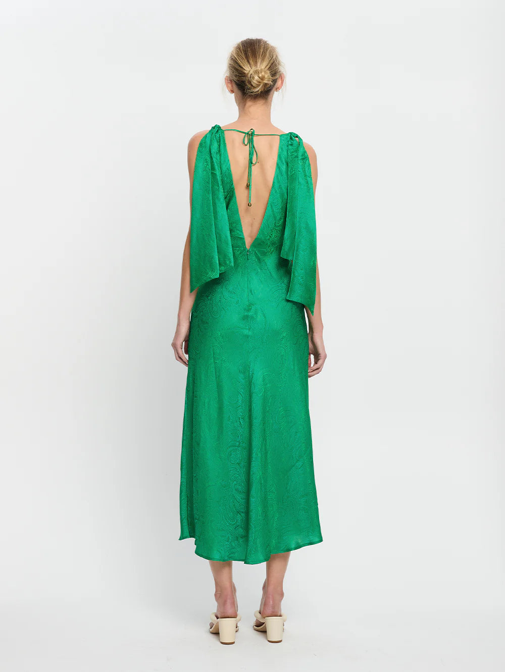 KIVARI - Adriana Midi Dress - Emerald