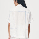 ROWIE -  Aries Linen Shirt - Bone