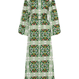 PALM NOOSA - Noddy Dress - Flora Tile