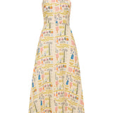 PALM NOOSA - Rosa Dress - Verano Yellow