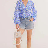 MINKPINK - Waverly Drawstring Blouse