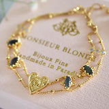 MONSIEUR BLONDE - Strangers Kiss Bracelet