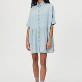 ROWIE - Bailey Denim Dress - Azul