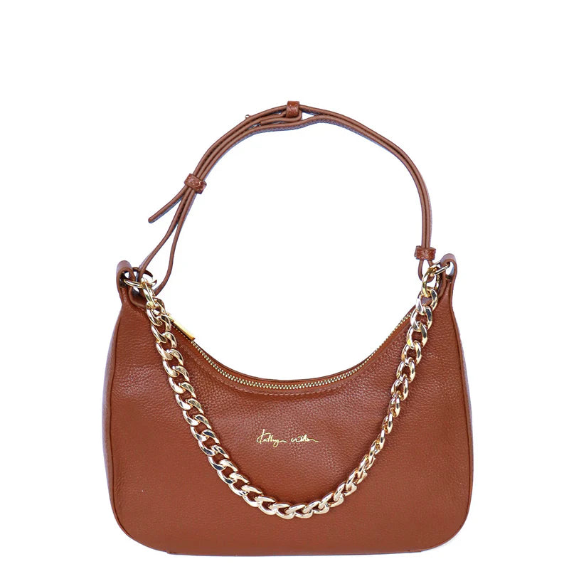 KATHRYN WILSON - Belle Bag - Walnut Calf