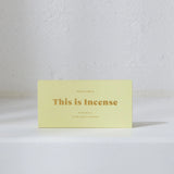 GENTLE HABITS - This is Incense - Bondi Beach