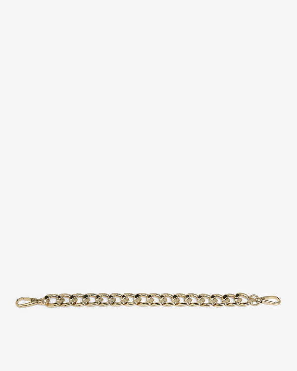 ARLINGTON MILNE - Short Chain Strap - Light Gold