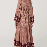 SPELL - Chateau Boho Gown - Grape