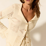 KIVARI - Clementine Cardigan - Cream