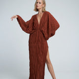 LIDEE - De Luxe Gown - Terracotta