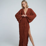 LIDEE - De Luxe Gown - Terracotta