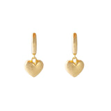 FAIRLEY - Puffed Heart Hoops