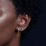 Satya - Light Seeker Lapis Starburst Earrings