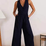 Staple the Label - Elysia Jumpsuit - Navy