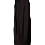 ENA PELLY - Logan Satin Maxi Skirt - Black