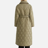 ENA PELLY - Louise Quilted Puffer Jacket - Hunter Green