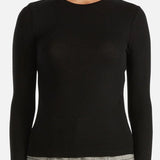 ENA PELLY - Willow Long Sleeve Top - Black