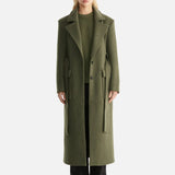 ENA PELLY - Madison Wool Coat - Forest