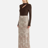 ENA PELLY - Sadie Maxi Skirt - Snake Skin