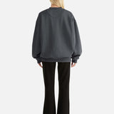 ENA PELLY - Faded Sweatshirt - Washed Charcoal