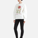 ENA PELLY - Bouquet Relaxed Sweater - Vintage White