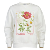 ENA PELLY - Bouquet Relaxed Sweater - Vintage White