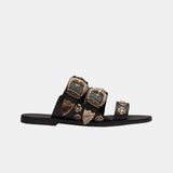 SOL SANA - Eastwood Slide - Black / Gold